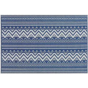 Venkovní koberec 120 x 180 cm modrý NAGPUR, 204604 (beliani_204604)