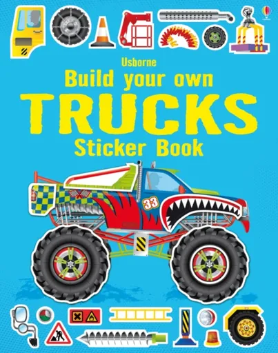 Build Your Own Trucks Sticker Book - Simon Tudhope