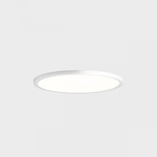 KOHL LIGHTING KOHL-Lighting DISC SLIM zapuštěné svítidlo s rámečkem pr. 90 mm bílá 6 W CRI 80 4000K PUSH