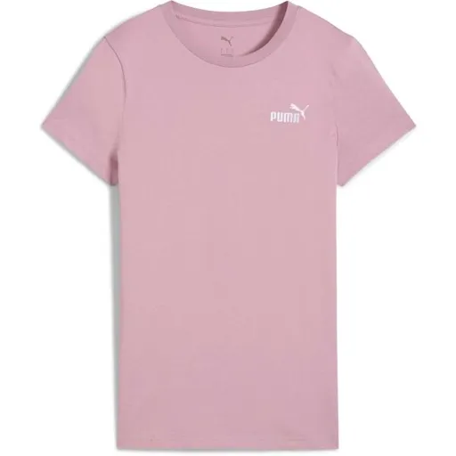 Puma ESSENTIALS SMALL NO.1 LOGO TEE W Dámské triko, růžová, velikost