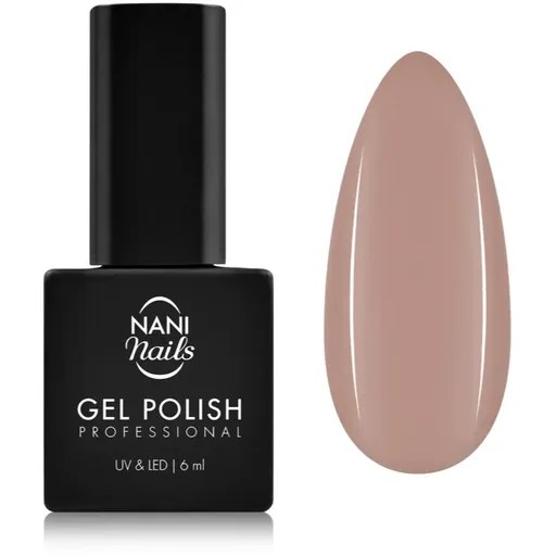 NaniNails NANI Professional gelový lak na nehty odstín Mocha Mousse 6 ml