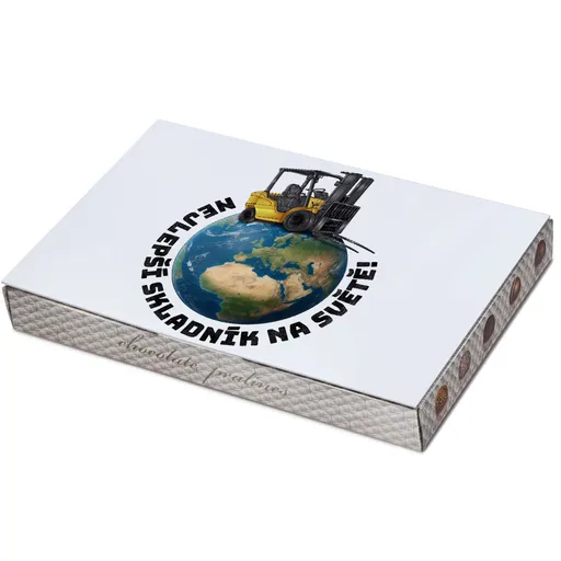 Bonboniera Nejlepší skladník – ještěrka