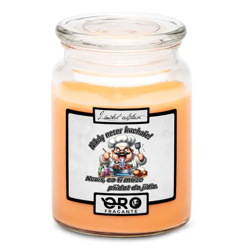 Svíčka Neser kuchaře (Vůně svíčky: Tropické ovoce)