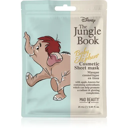 Mad Beauty The Jungle Book Sheet Mask - Ele plátýnková maska 25 ml