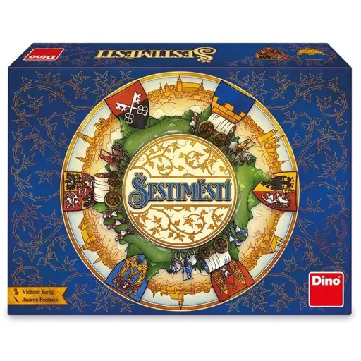 Dino Šestiměstí rodinná hra CZ_SK