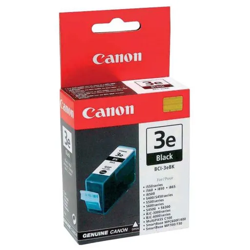 CANON BCI-3 BK - originální cartridge, černá, 27ml