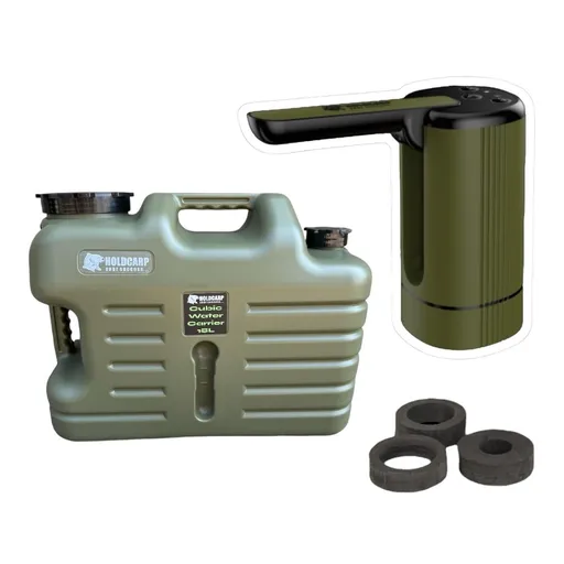 Holdcarp Set Automatická Pumpa Smart Rechargeable Tap + Cubic Water Carrier 18L,Holdcarp Set Automatická Pumpa Smart Rechargeable Tap + Cubic Water Ca