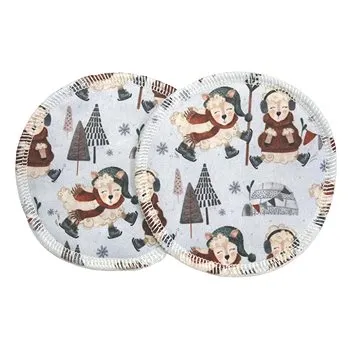 BIO Vložky do podprsenky - Ovčí radovánky (PUL) (8595697823107)