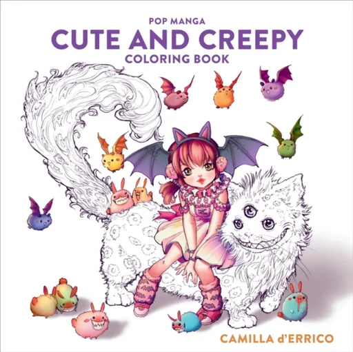 Pop Manga Cute and Creepy Coloring Book - C D'errico