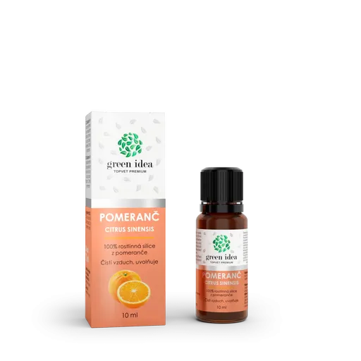 Pomeranč 100% silice 10 ml - Green idea