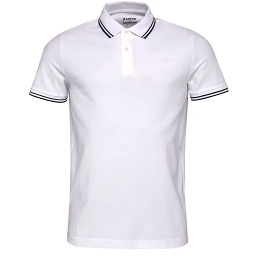 Lotto CLASSICA I POLO SHIRT Pánské polo triko, bílá, velikost