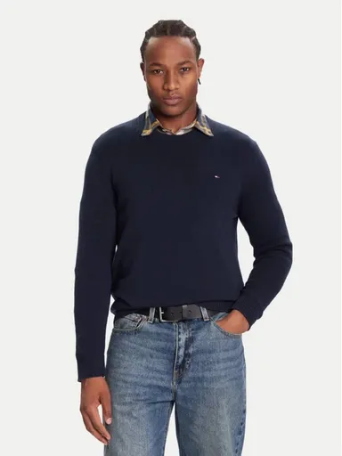 Tommy Jeans pánský modrý svetr DM0DM21787C1G XXL