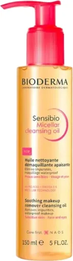 Bioderma Micelární čisticí olej Sensibio (Micellar Cleansing Oil) 150 ml