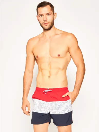 Pepe Jeans pánské vícebarevné plavky Erik PMB10241232 M