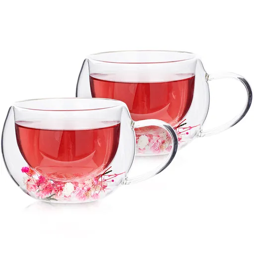 4Home Termo sklenice na cappuccino Blossom Hot