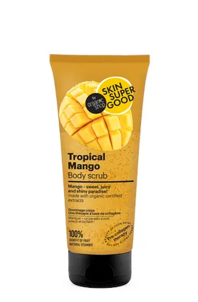 Organic Shop Tělový peeling Tropické mango Skin Super Good (Body Scrub) 200 ml