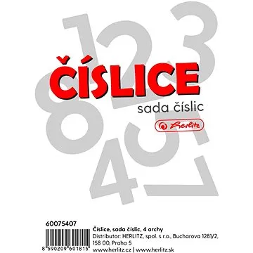 Herlitz sada číslic (60075407)