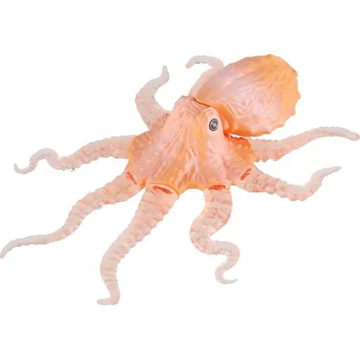 Chobotnice antistresová pevné tělo oranžová