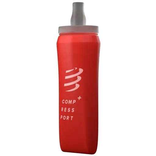 Compressport ERGOFLASK 500ML HANDHELD Sportovní láhev, červená, velikost 500 ML