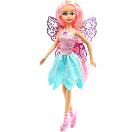 Funville Dreameez víla v kornoutku růžové vlásky