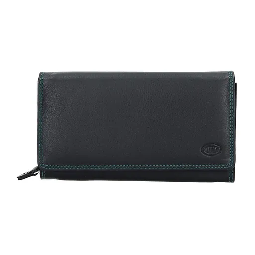 Dámská kožená peněženka DD Anekta Simona - černá