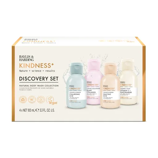 Baylis & Harding Kindness Sada sprchových gelů 4x100 ml