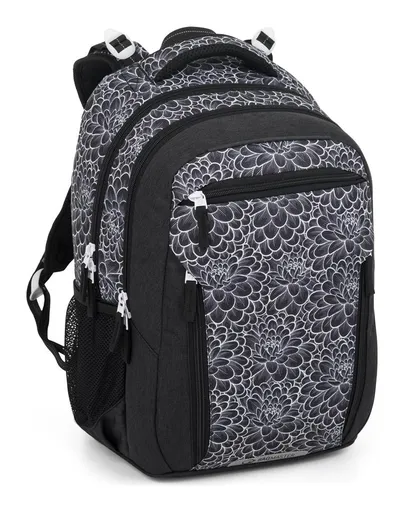 Batoh do školy Bagmaster PORTO 25 A Black/white