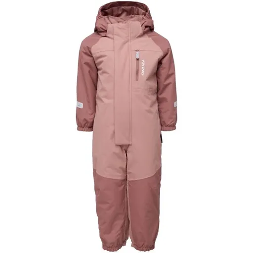 VIKING BY NORWAY TOASTY WINTER THERMAL OVERALL Dětský zimní overal, růžová, velikost