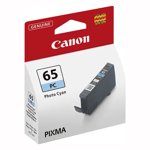 CANON CLI-65 PC - originální cartridge, foto azurová, 12,6ml