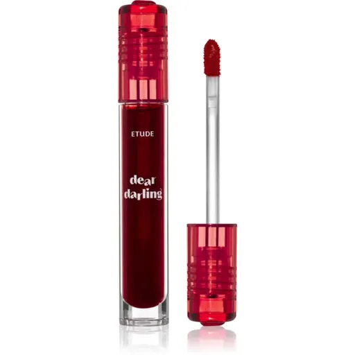 ETUDE Dear Darling Water Gel Tint barva na rty s gelovou texturou odstín 02 Cherry Red 5 g