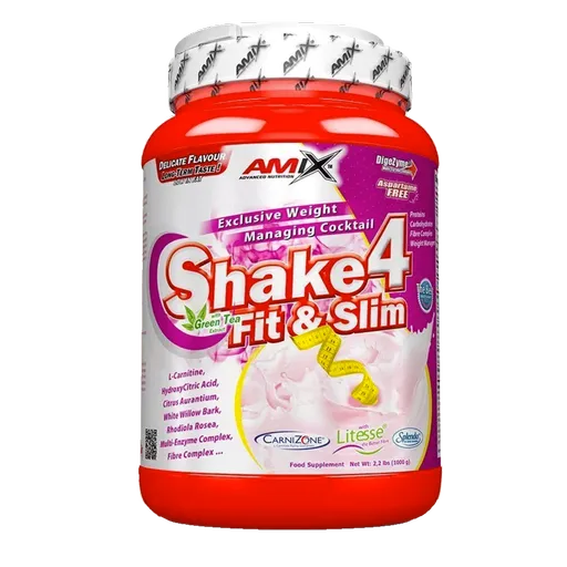 Amix Nutrition Shake 4 Fit&Slim 500g - čokoláda