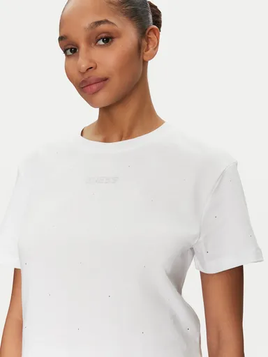 Guess Primula Rhinestones Boxy Tee S