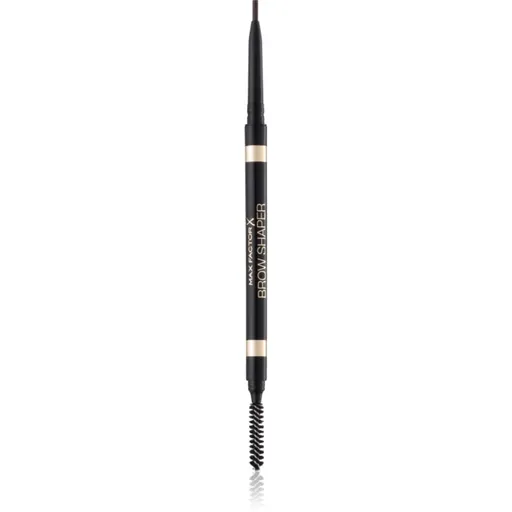 Max Factor Brow Shaper automatická tužka na obočí s kartáčkem odstín 30 Deep Brown 1 g