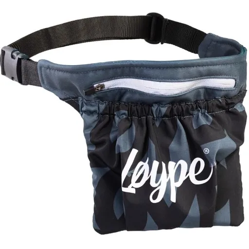 Løype PET TRAINER TREAT BAG Uzavíratelný pamlskovnk, černá, velikost