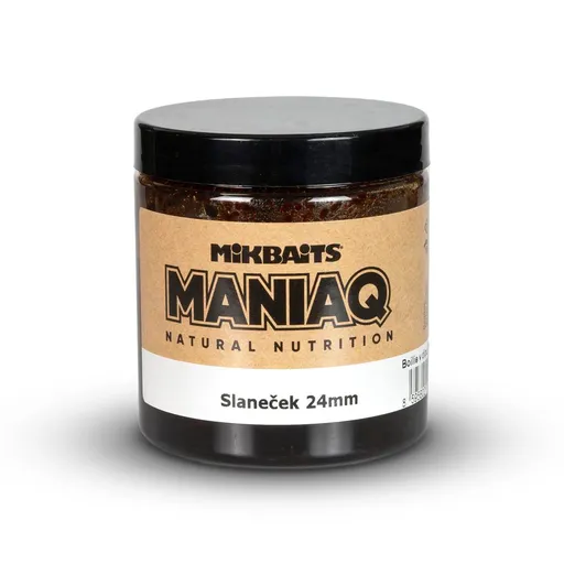 Mikbaits Boilie v dipu ManiaQ Slaneček 250ml - 20mm,Mikbaits Boilie v dipu ManiaQ Slaneček 250ml - 20mm