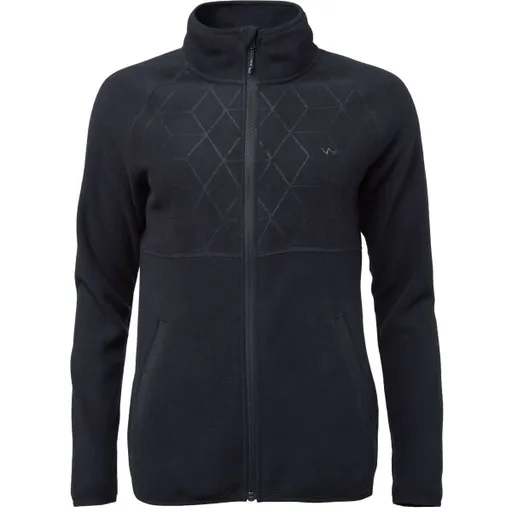 Willard MANOA Dámská fleecová mikina, černá, velikost XXL