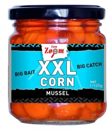 Carp zoom kukuřice xxl 125 g - mušle