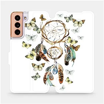 Flipové pouzdro na mobil Samsung Galaxy S21 5G - M001P Lapač a motýlci (5903516615988)