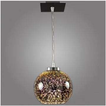 Kemar NP/1/D3 - Lustr na lanku KULE 3D 1xE27/60W/230V (90070)