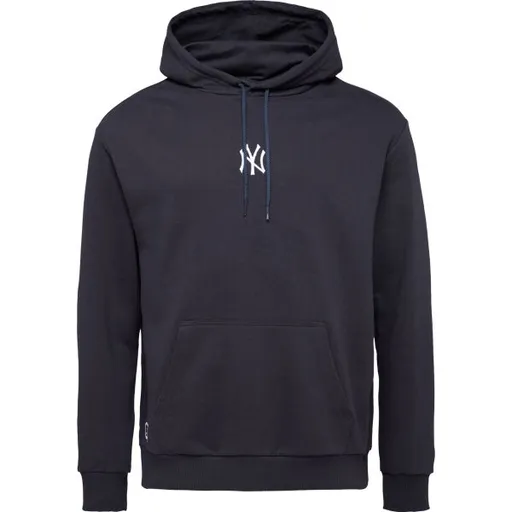 New Era NEW YORK YANKEES MLB LEAGUE ESSENTIAL MIDI Pánská mikina, tmavě modrá, velikost