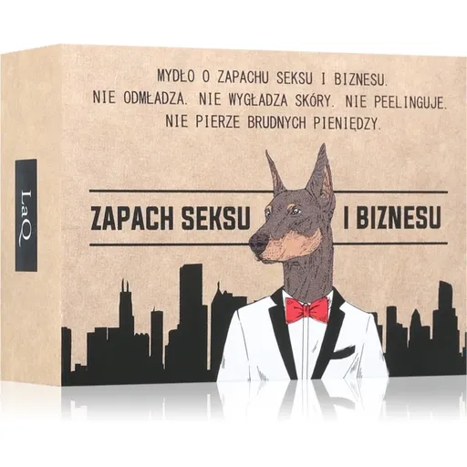 LaQ Doberman tuhé mýdlo 85 g