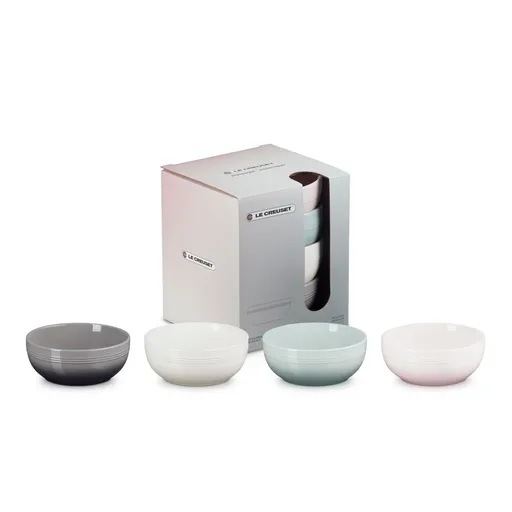 Jídelní miska COUPE 16 cm, 770 ml, sada 4 ks, kamenina, Le Creuset