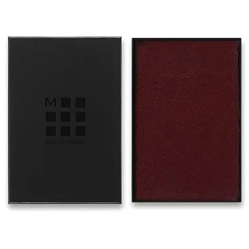 Moleskine Faux Fur L, linkovaný, Maple Red (LCFUR31CBOX)