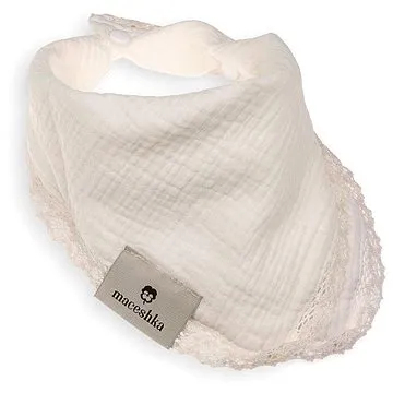 Maceshka Slintáček Nature dvojitý s ozdobným okrajem Ecru, krajka (1458)