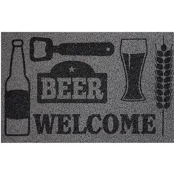 IDEA Nábytek Rohožka - Beer/Welcome šedá (01VISUPBEE)