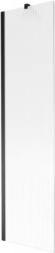 MEXEN/S Next vanová zástěna FIX 50 x 150, proužky, černá 895-050-000-00-09-70