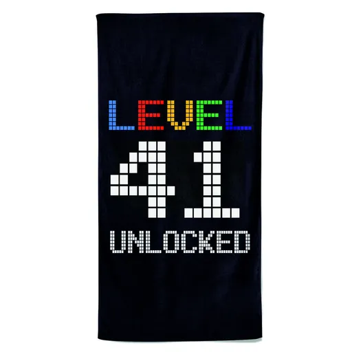 Osuška Level Unlocked (věk: 41, Velikost osušky: 70x140cm)