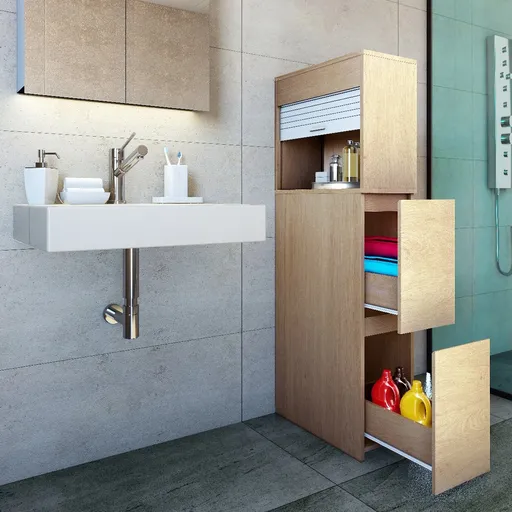 VCM Dělicí stěna „Tasalo“, dub medový