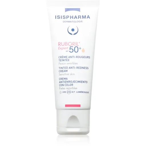 ISISPHARMA Ruboril Expert SPF 50+ hydratační tónovací krém pro citlivou pleť se sklonem ke zčervenání SPF 50+ 40 ml