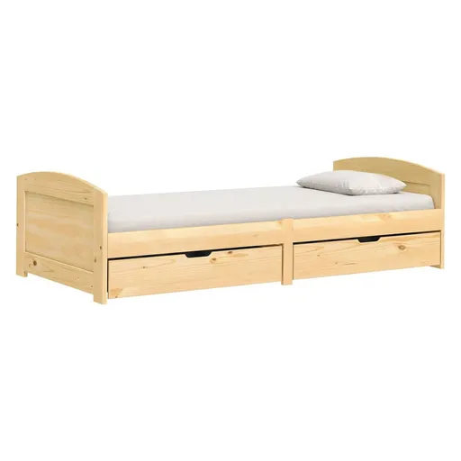 Jednolůžko se zásuvkami 8818 MARIA lak